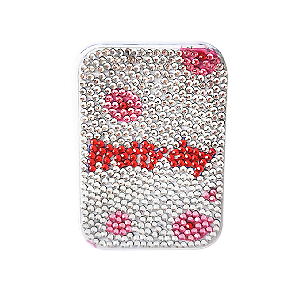 

Pretty Day - 5D DIY Craft Storage Box Mini Square Storage Iron Case, 501 Original