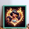 Cartoon-7 Full 14CT DIY Stamped Cross Stitch Kits Needlework Embroidery Kit 11.81x11.81inch Cross Stitch Art and Crafts Kits for Beginners Adults Home Decor