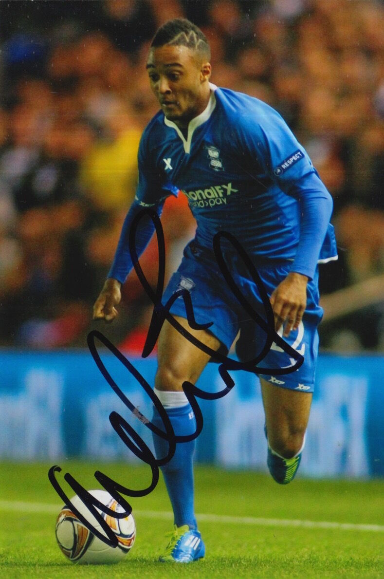 BIRMINGHAM CITY HAND SIGNED NATHAN REDMOND 6X4 Photo Poster painting.