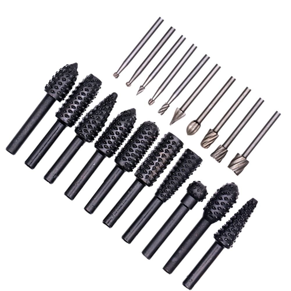 

20pcs Engraving Burrs Bit Rotary Cutter Files Grinding Polishing Head, 501 Original