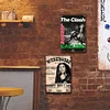 2PCS musique - Panneaux en &eacute;tain m&eacute;tallique(20*30cm/30*40cm) - Musique