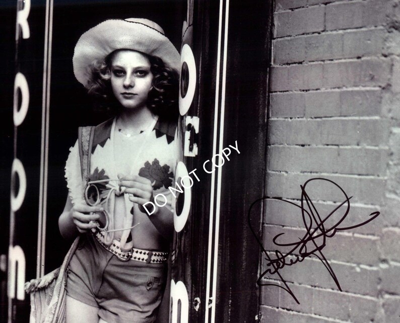 Jodie Foster 8 x10 20x25 cm Autographed Hand Signed Photo Poster painting