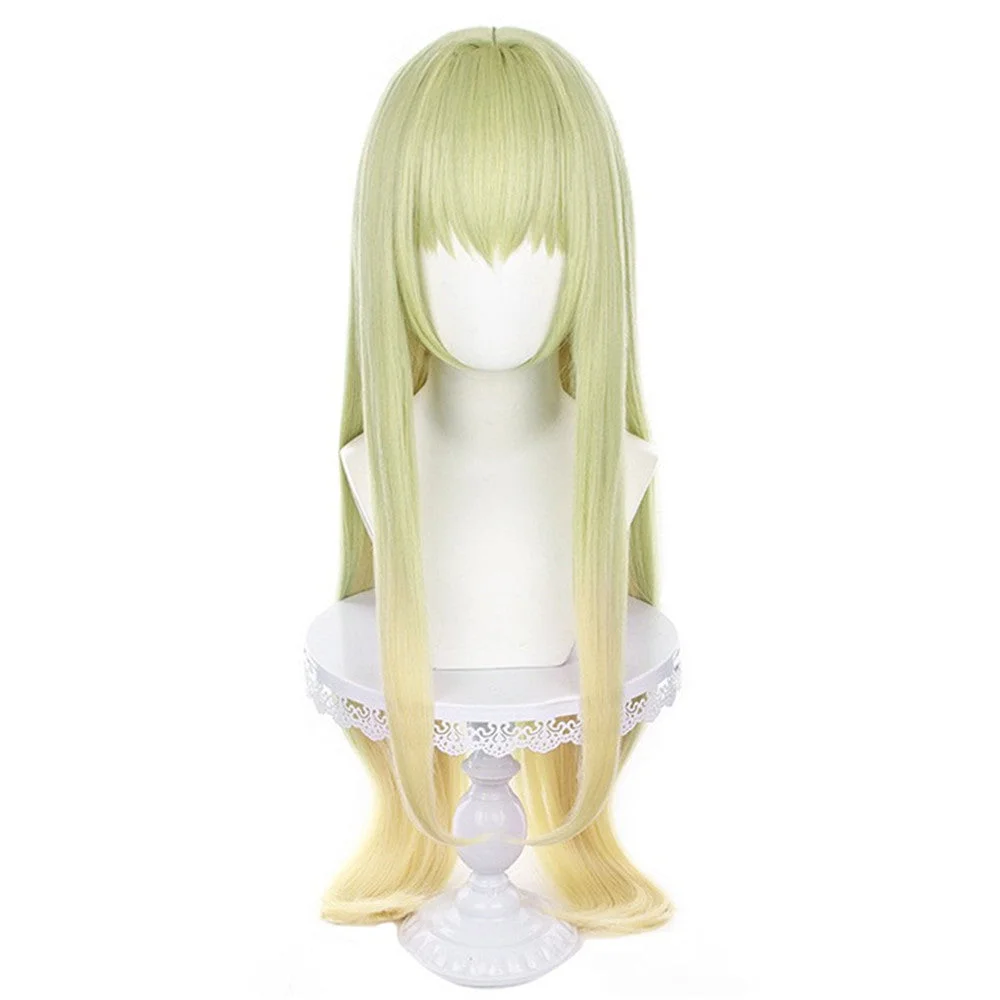 Anime The White Holy Woman and the Black Priest Cecilia Cosplay Wig