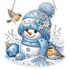 Kit de pendentif de peinture acrylique &agrave; un seul c&ocirc;t&eacute; de No&euml;l 20 cm