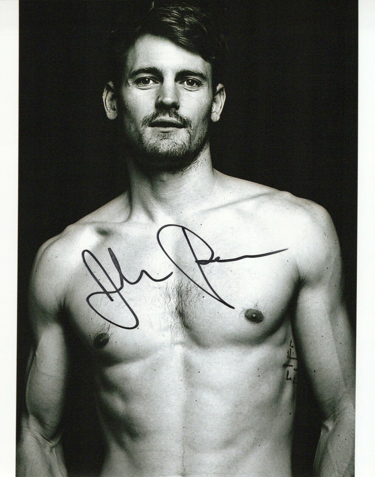 Josh Pence head shot autographed Photo Poster painting signed 8x10 #3