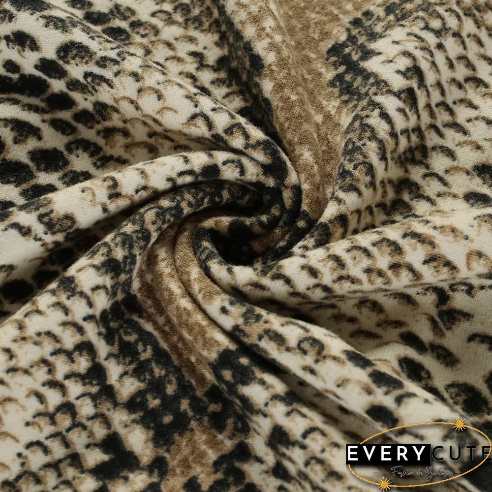 Sexy Snake Print Crop Top For Women!