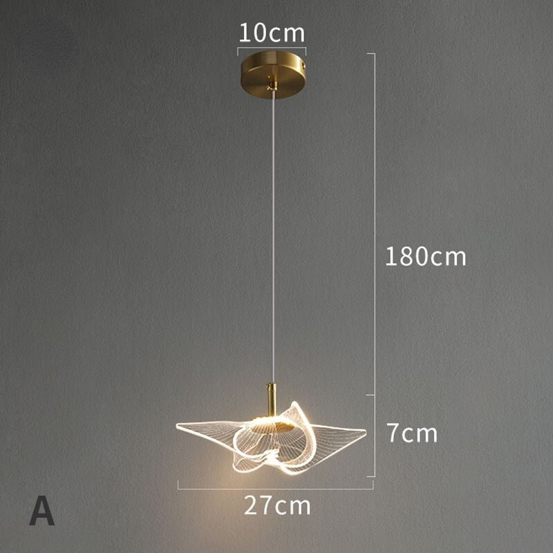 Indoor Lighting for Living Room Bedroom Kitchen Decoration LED Windmill Pendant Lamp Modern Kids Dining Table Hanging Lights