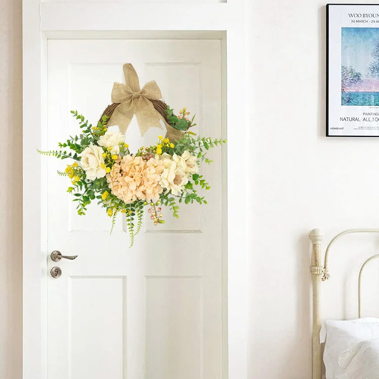 Eucalyptus Hydrangea Home Decor Door Hanging