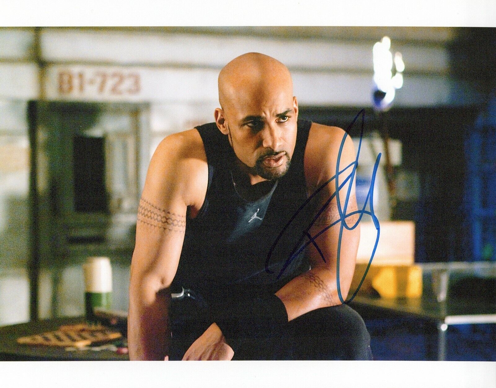 Boris Kodjoe Resident Evil Afterlife autographed Photo Poster painting signed 8x10 #10 Luther