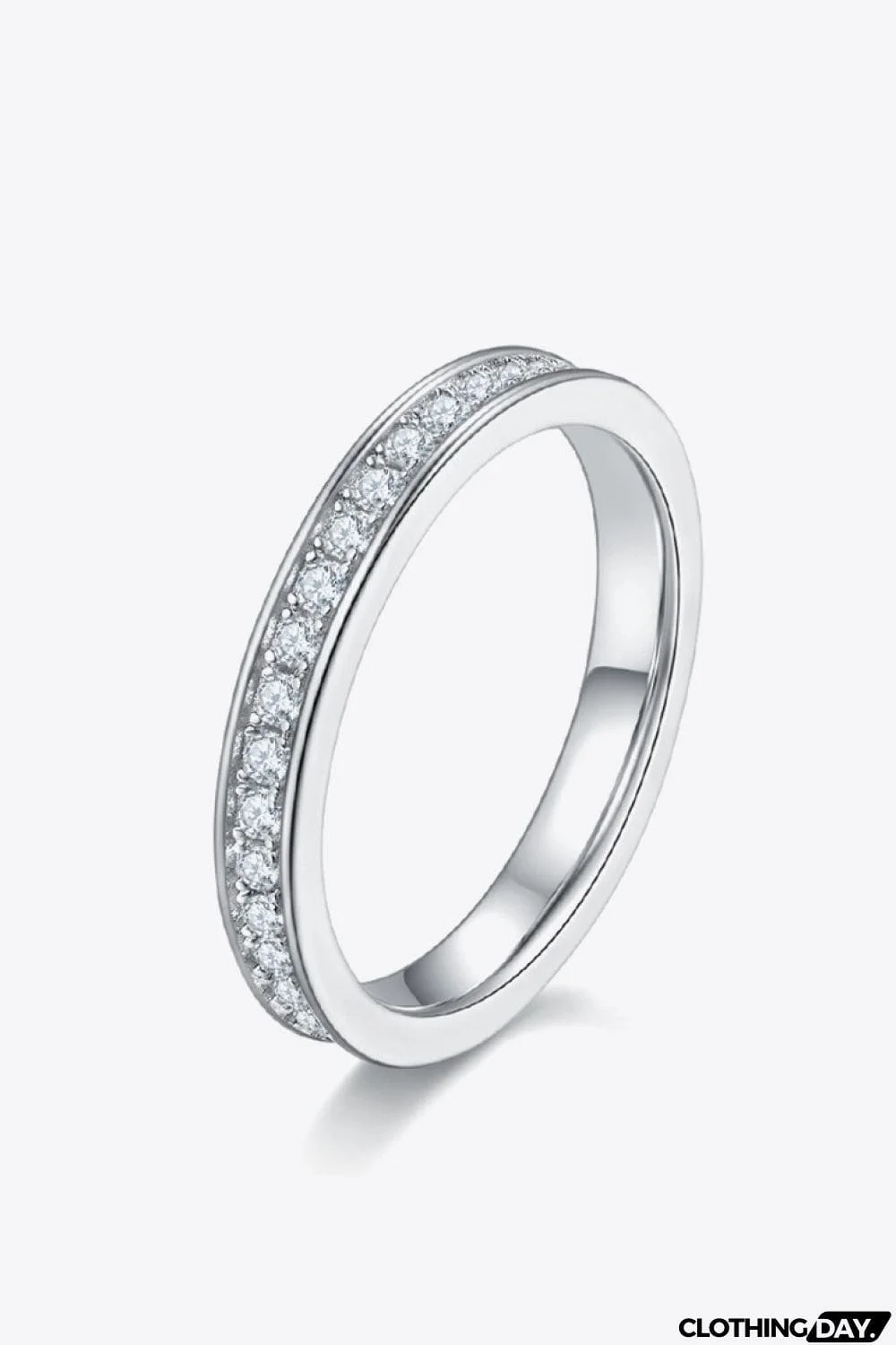 Unexplained Words Moissanite Ring