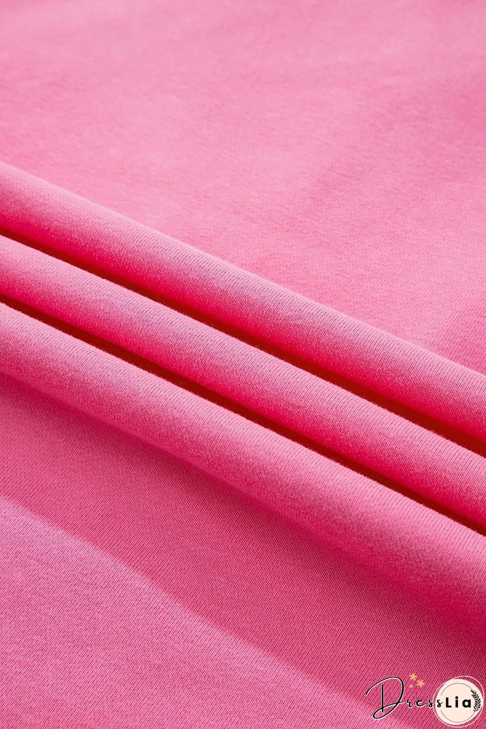 Bonbon Solid Kangaroo Pocket Half Zipper Oversized Hoodie