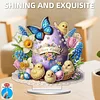 Diamond Painting Acrylic Easter Egg Tabletop Ornaments Decorations for Adult Beginner Home Decor DIY Crafts Gift