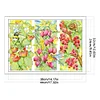 Bee-Snail-Berry-14CT Stamped Cross Stitch 44*32cm/17.32*12.6in