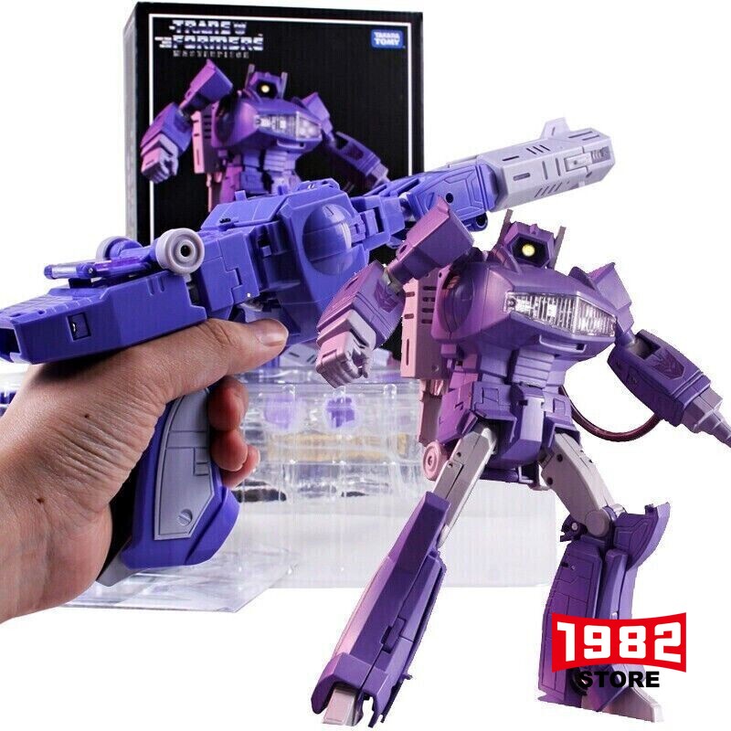 Transformers Masterpiece MP-29 Destron Laserwave Decepticons Toys Action Figure Classic Villain Collectible Detailed Replica Premium Model for Fans Adults Ideal Gift