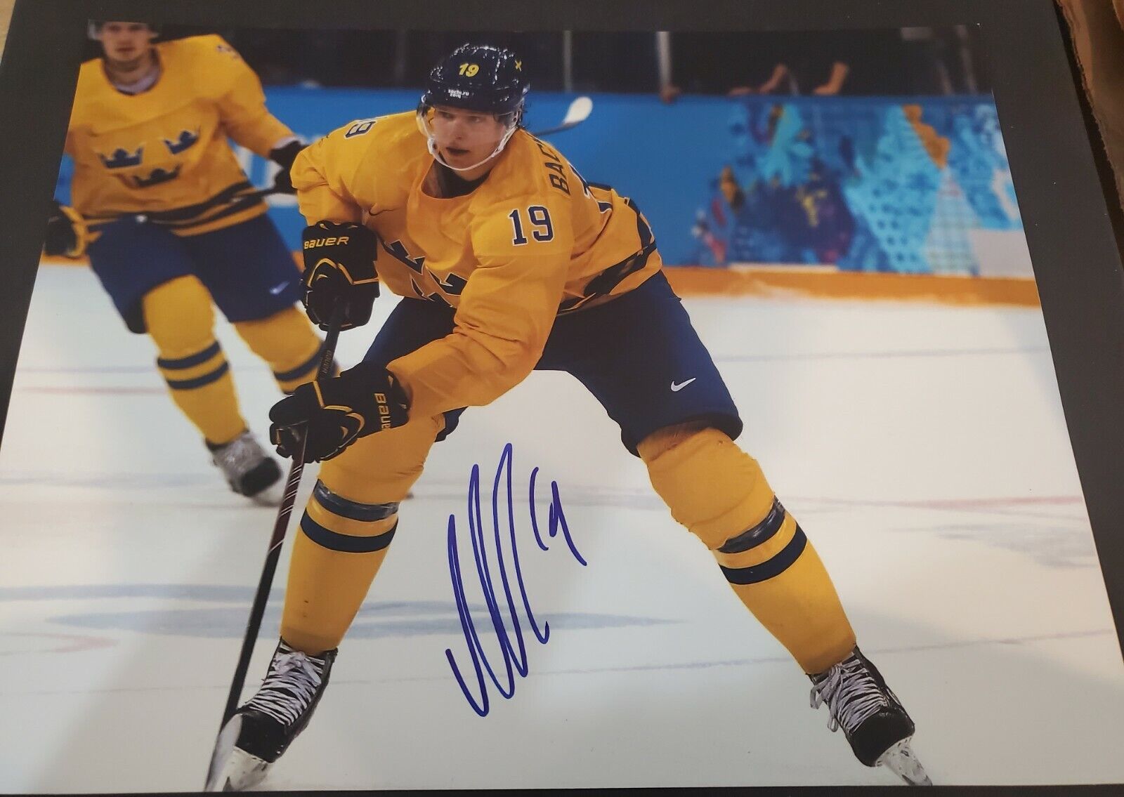 Signed 11x14 NICLAS BACKSTROM Sweden Autographed Photo Poster painting - COA