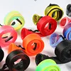 6Pcs Fishing Rod Cover with Elastic Rope Mesh Fishing Pole Protect Sleeve (Camo)