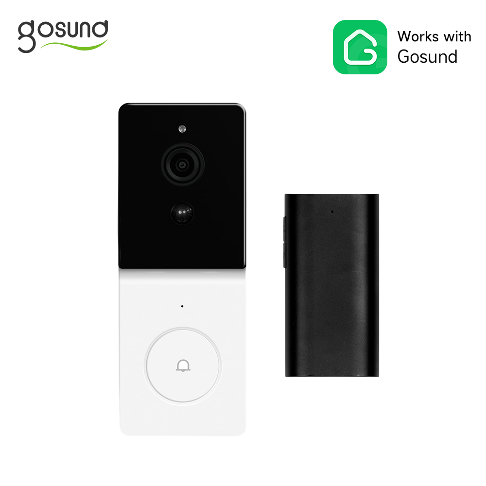 Gosund x Tuya Smart WiFi Video Doorbell Camera with 2-Way Audio Intercom, Night Vision & Wireless Door product  Home Security