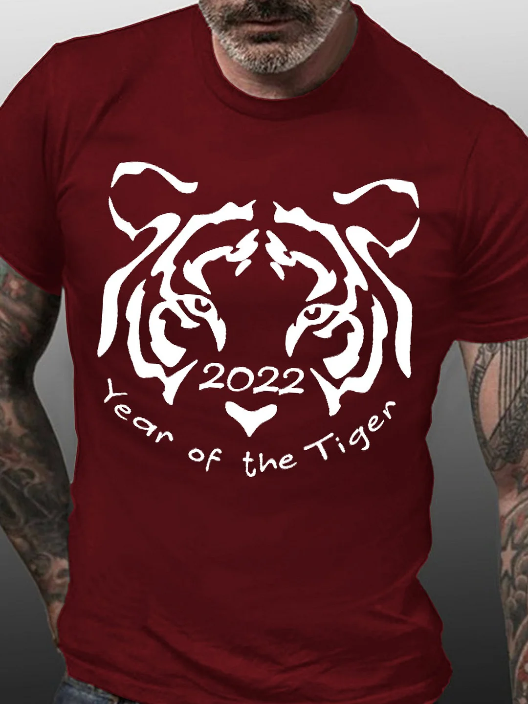 Year Of The Tiger 2022 Men's Short sleeve T-shirt