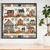 Diamond Painting-DIY Full Round Drill House(40*40CM)