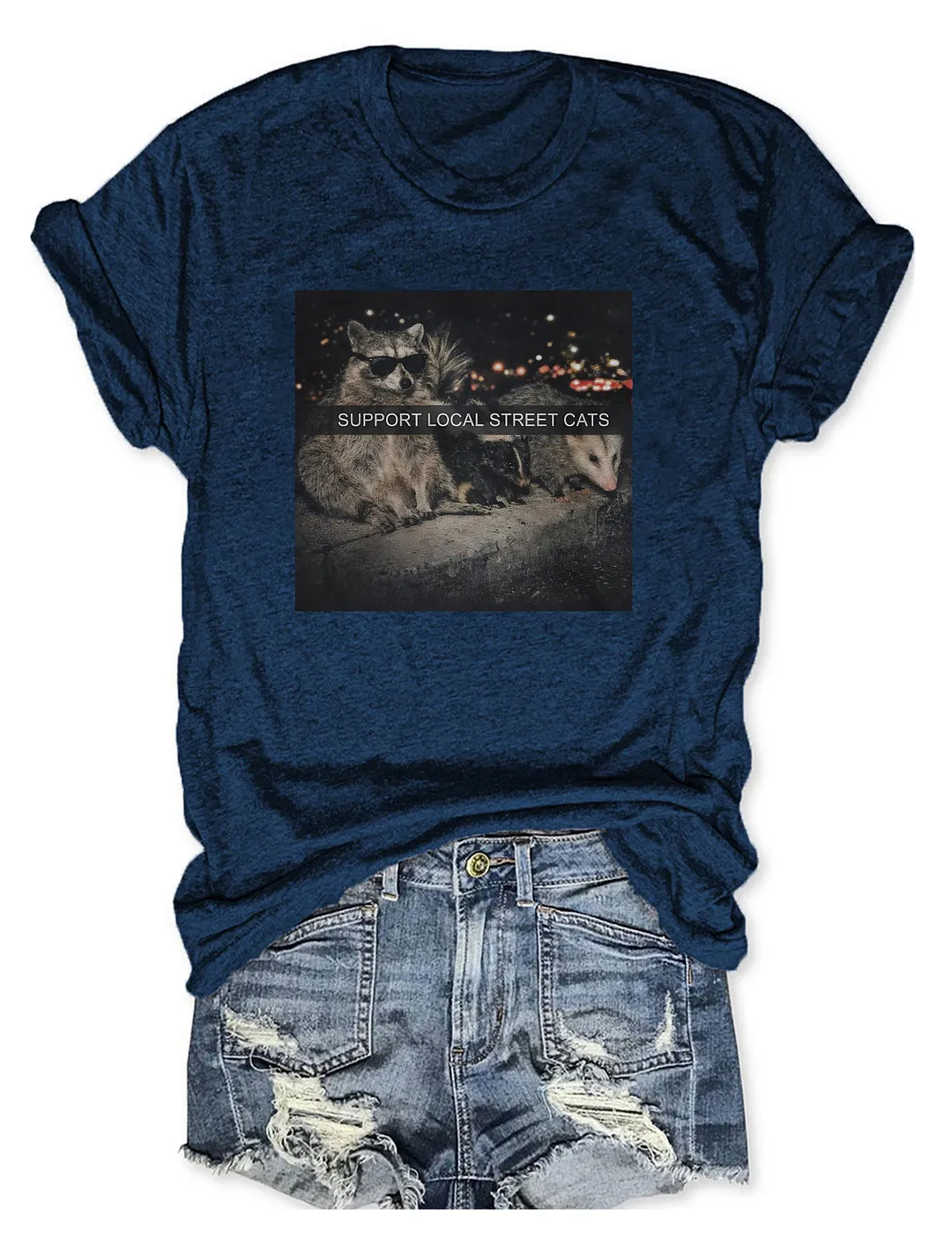 Support Local Street Cats T-shirt