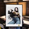 A3 & 4K Size Trendy Empress Boa Hancock Decorative Painting - ONE PIECE - HuangGua Studio