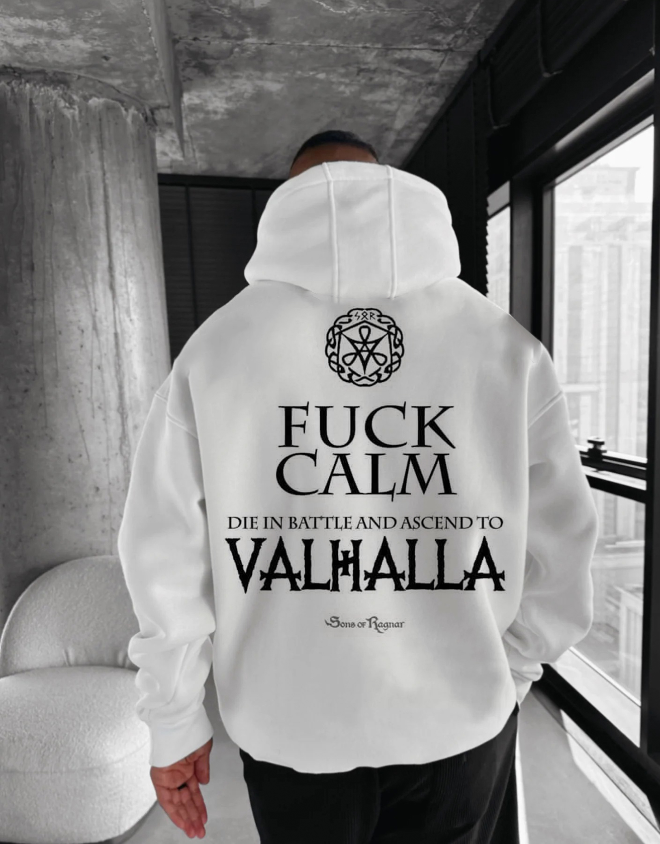 Viking Fuck Clam Valhalla Hoodie Techwear Shop