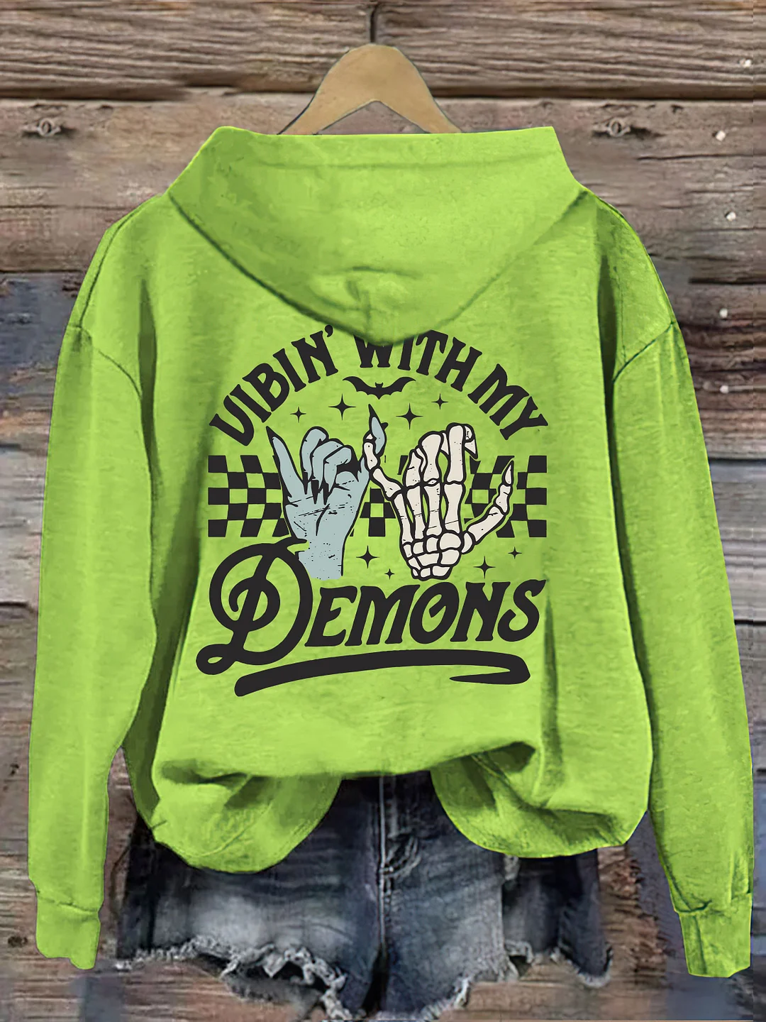 Vibin&rsquo; With My Demons Hoodie