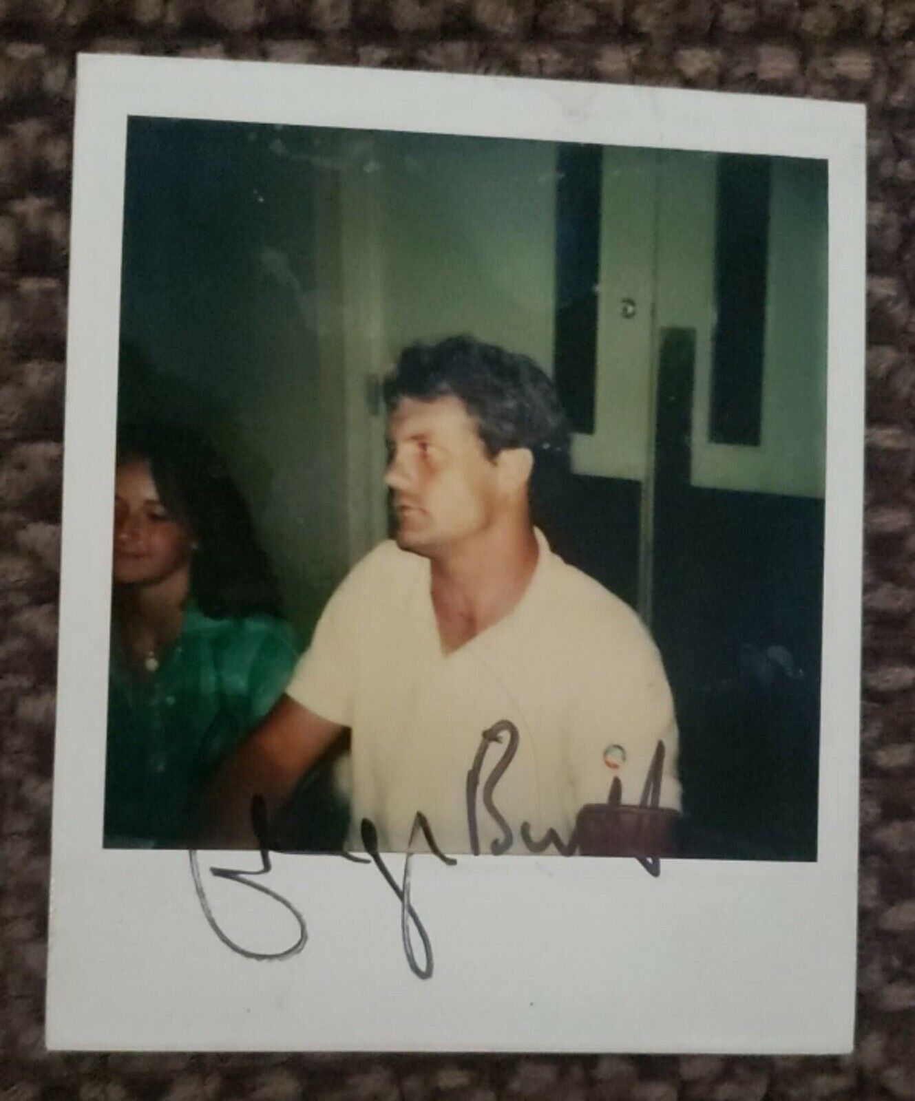 George Brett KC Royals #5 1/1 Orig. Polaroid Signed (RARE)