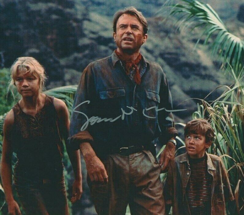 Sam Neill Autographed Signed 8x10 Photo Poster painting ( Jurassic Park ) REPRINT