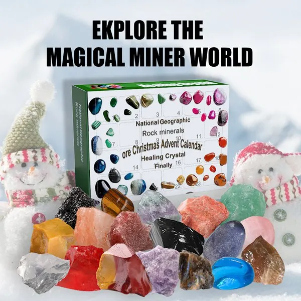 National Geographic” Healing Crystal Advent Calendar