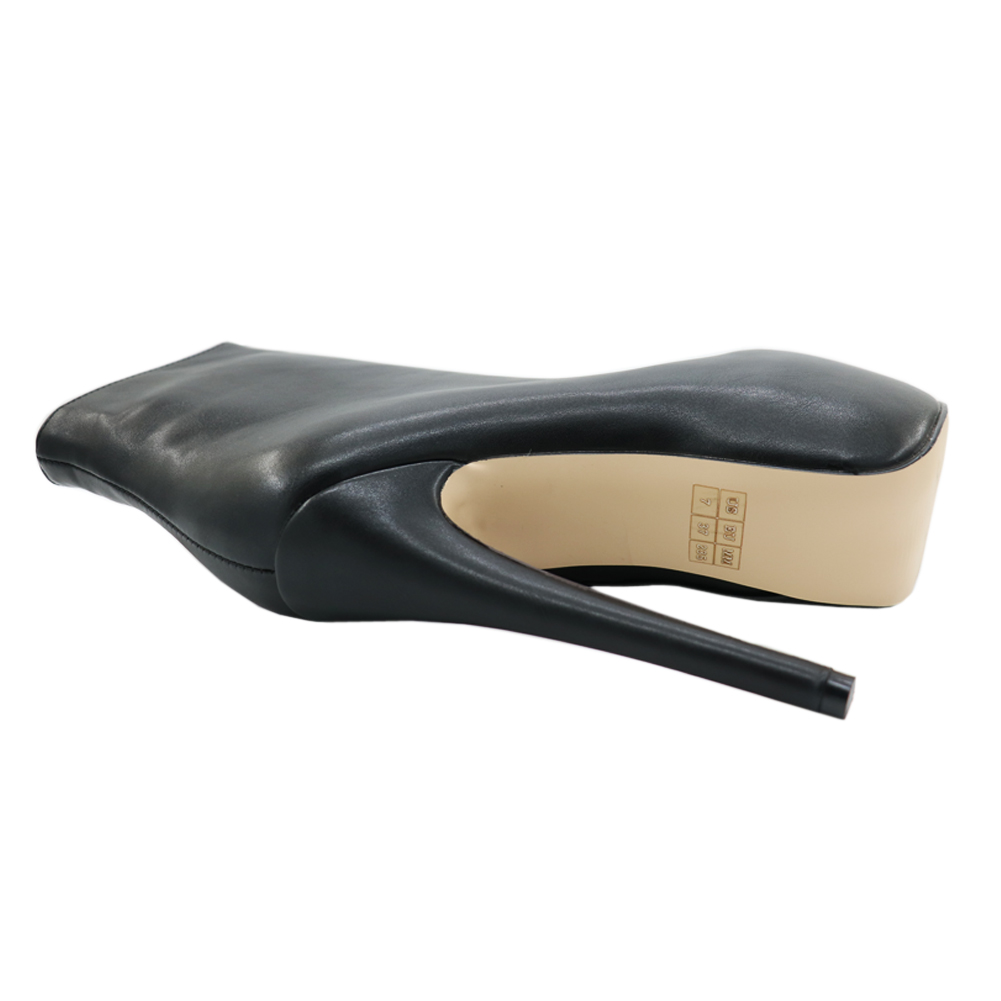 6" Women's Sky High Heels Platform Winter Ankle Boots  Matte Shoes-MERUMOTE