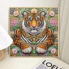 Diamond Painting-DIY Crystal Rhinestone Jewelry Tiger