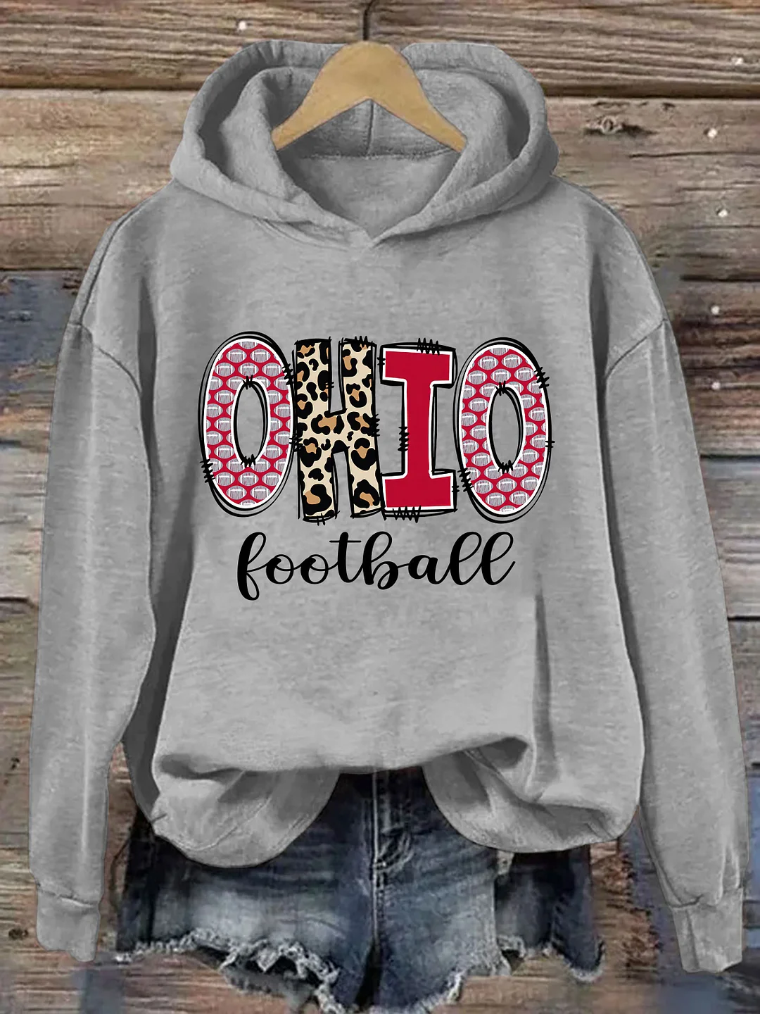 Ohio Leopard Football Hoodie