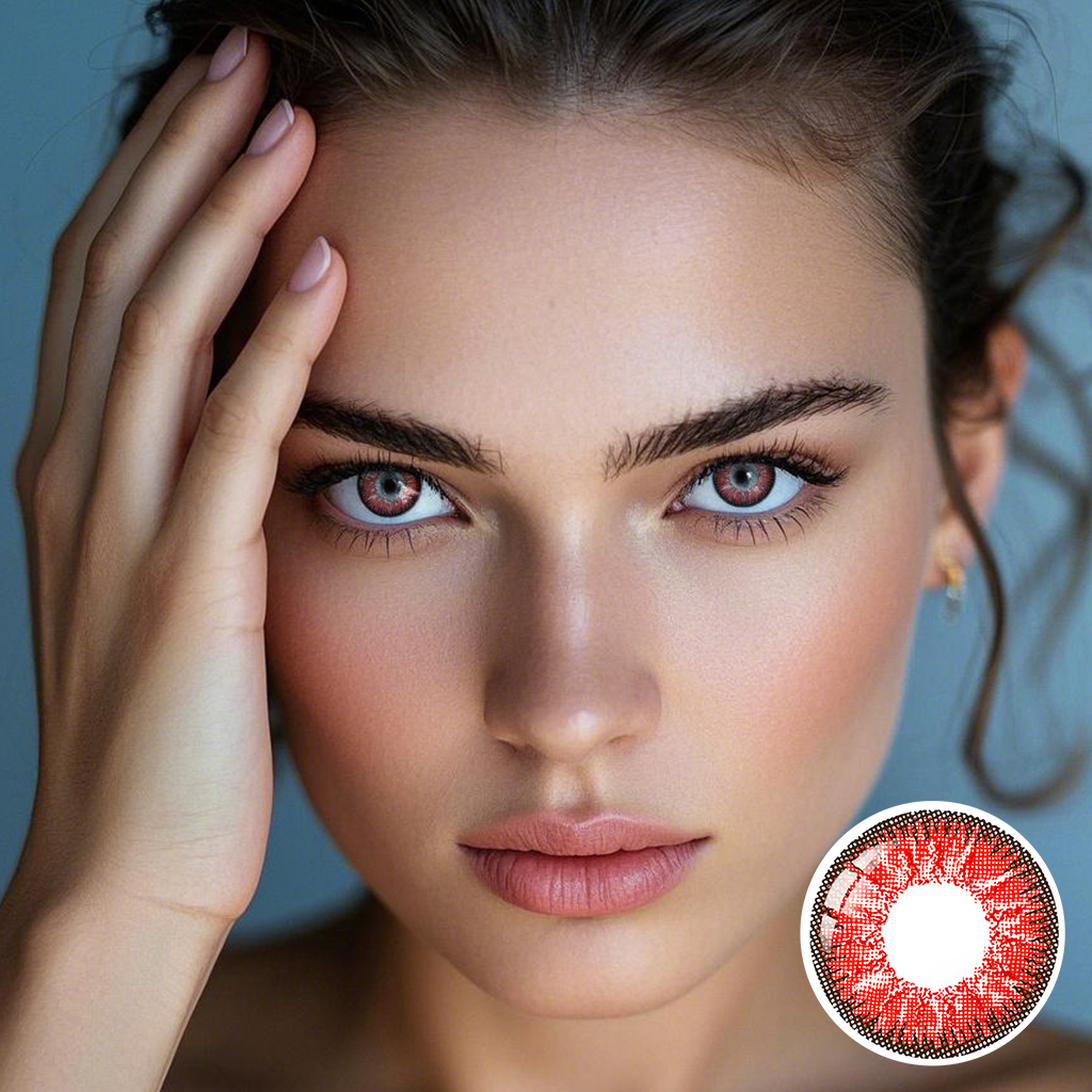 Nonno RED Colored Contact Lenses