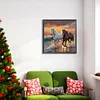 (40*40cm)Horse -  Full Round Drill Diamond Painting