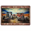 Rod Racing - Vintage Metal Signs - 20*30cm/30*40cm