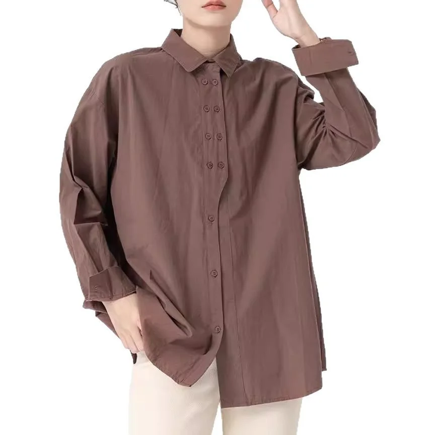 Athvotar Athvotar French Shirt Women's New High-Level Sensational Sensational Skinny T-Shirt Tendered Bottom And Overlapping Shirt Women