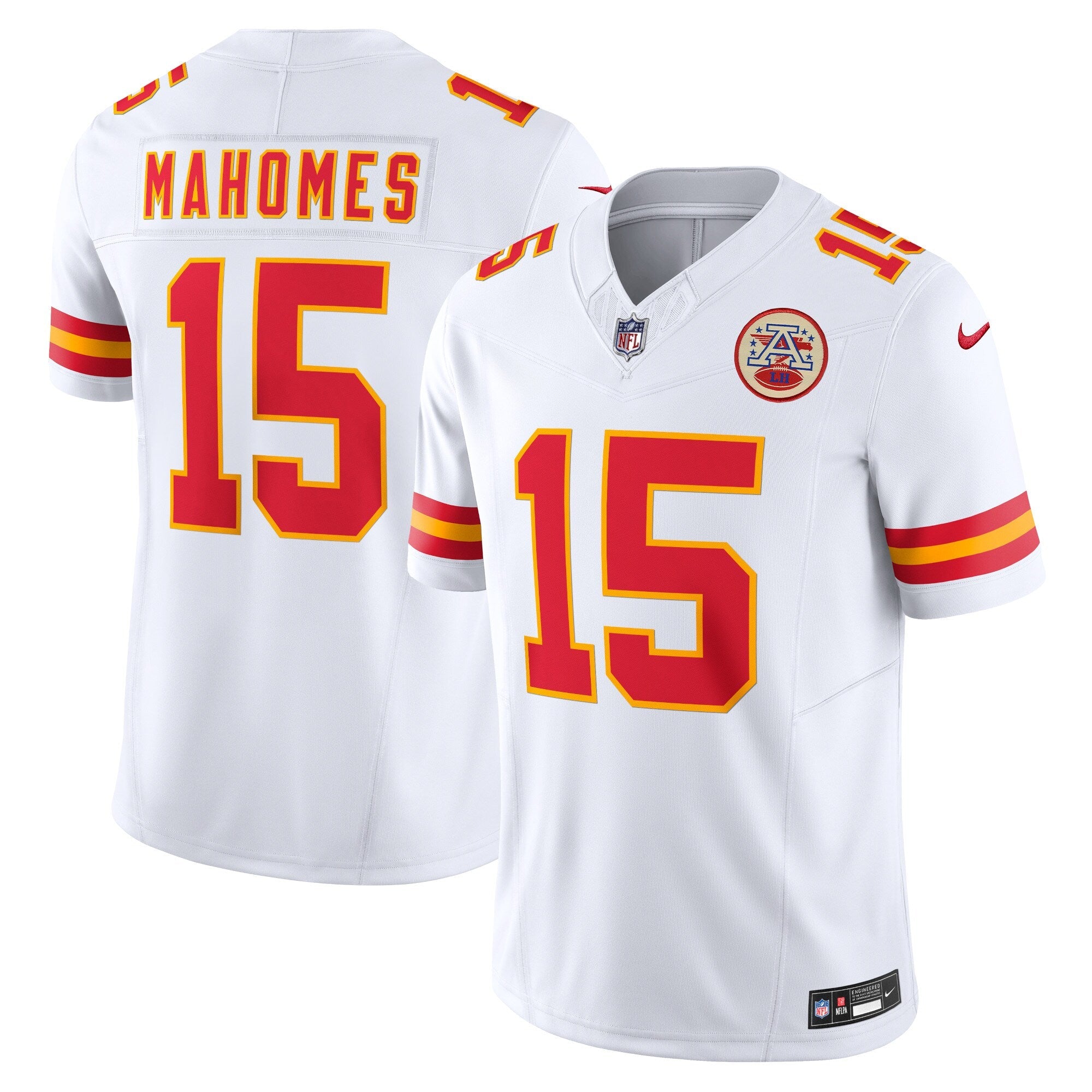 Patrick Mahomes Kansas City Chiefs Nike Vapor F.U.S.E. Limited Jersey - White mysite