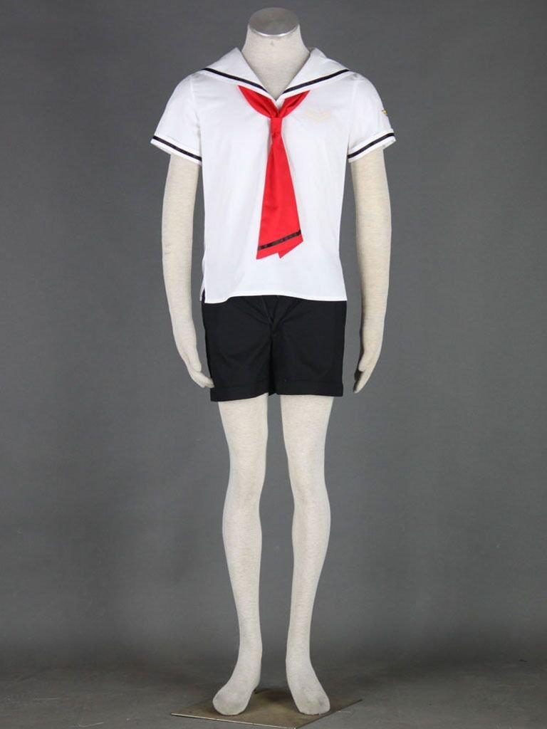 Cardcaptor Sakura Syaoran Li Summer Uniform Cosplay Costume