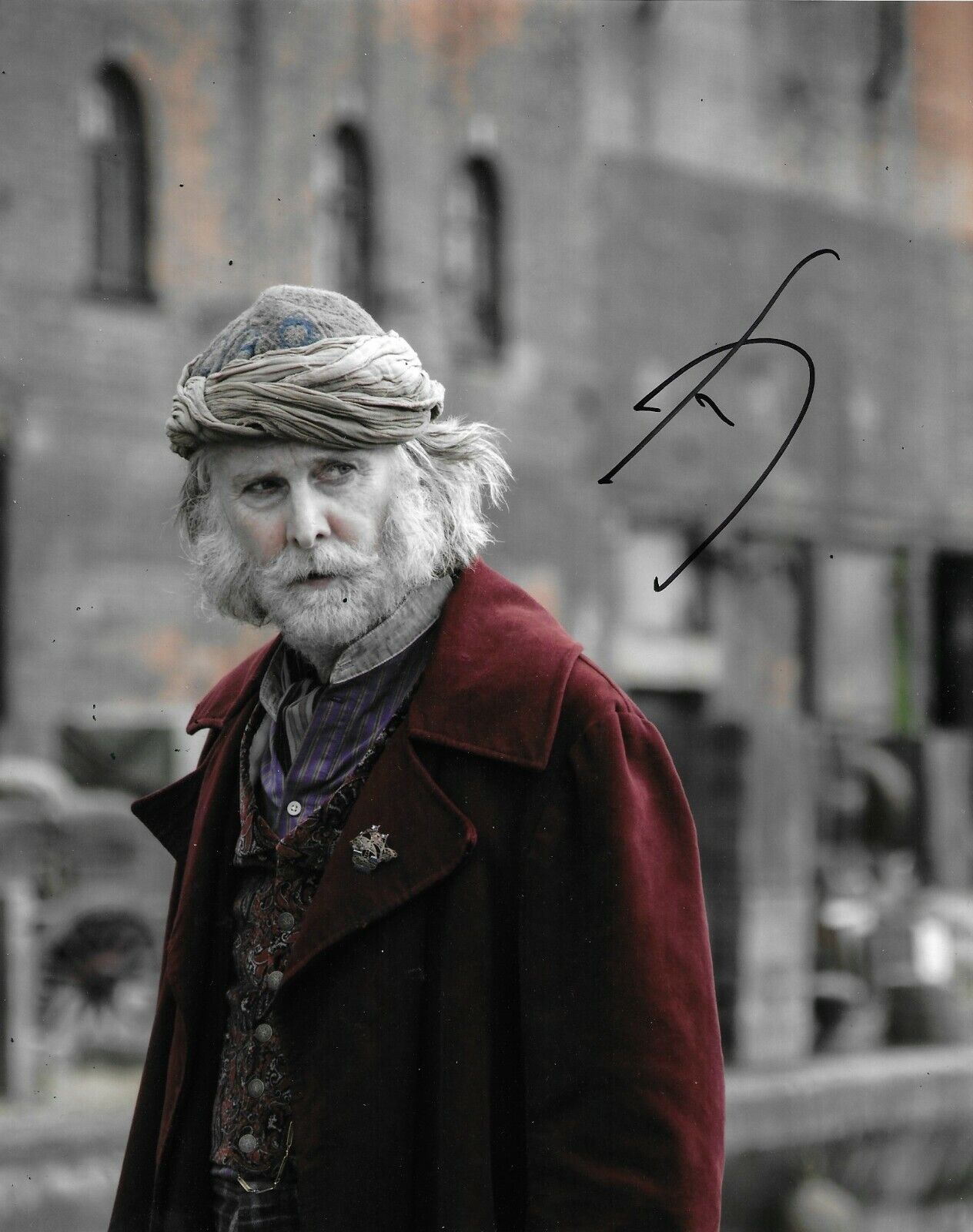 David Threlfall Signed Ripper Street 10x8 Photo Poster painting AFTAL