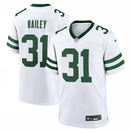 Youth New York Jets #31 David Bailey White 2026 NFL Draft Game Jersey