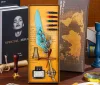 Mechanical quill pen stationery literary retro wax seal set