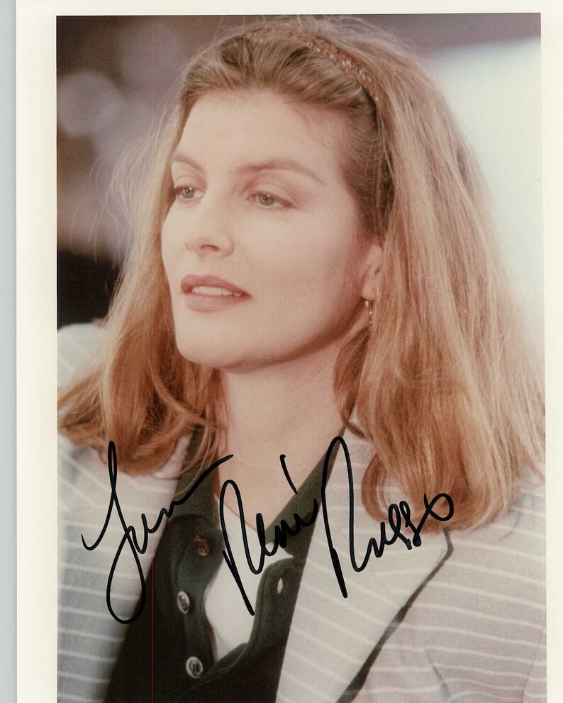 Rene Russo Signed Autographed Glossy 8x10 Photo Poster painting - COA Matching Holograms