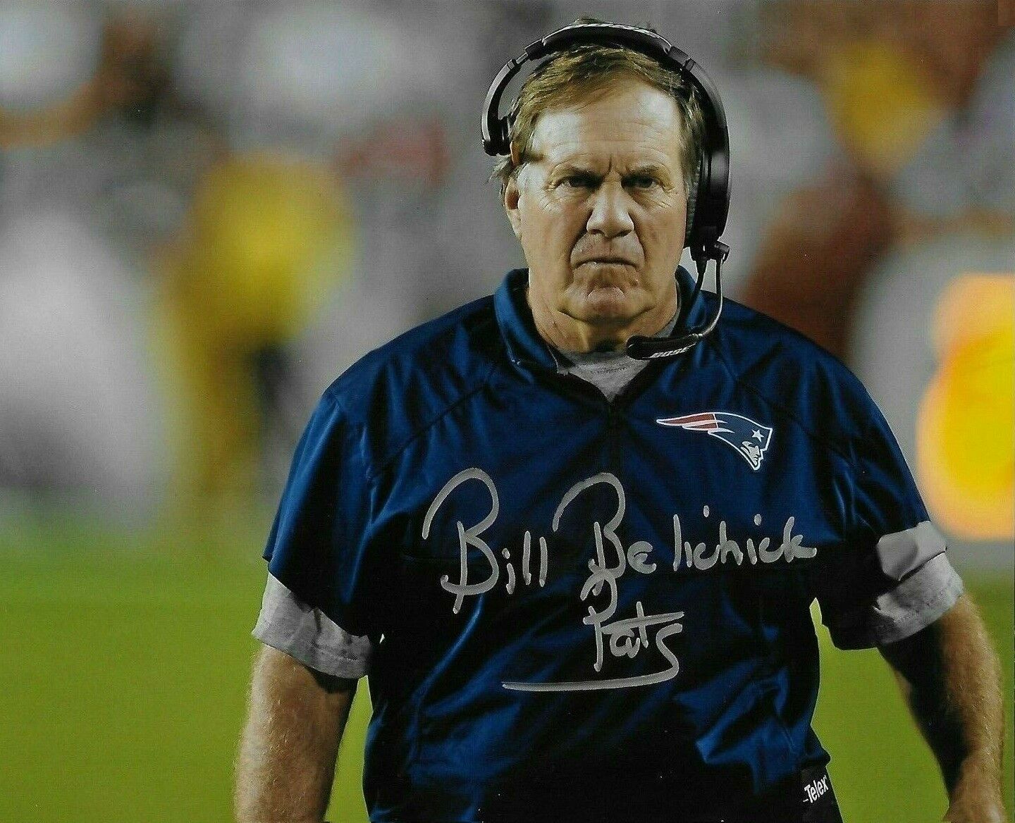 Bill Belichick Autographed Signed 8x10 Photo Poster painting ( Patriots ) REPRINT