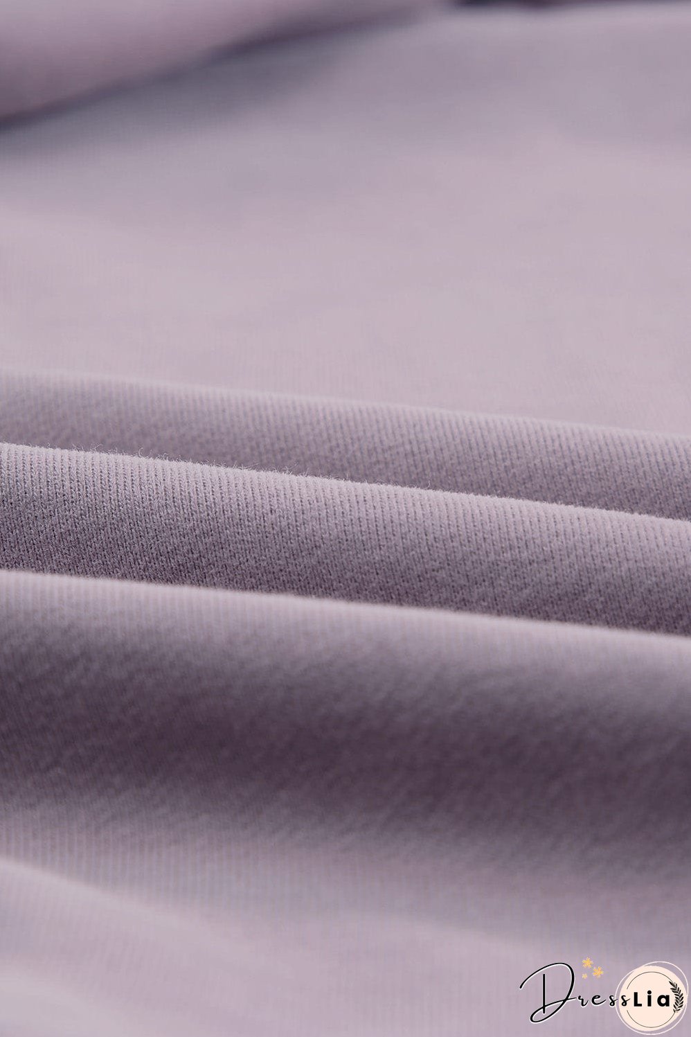 Solid Color Hooded Sweatshirt