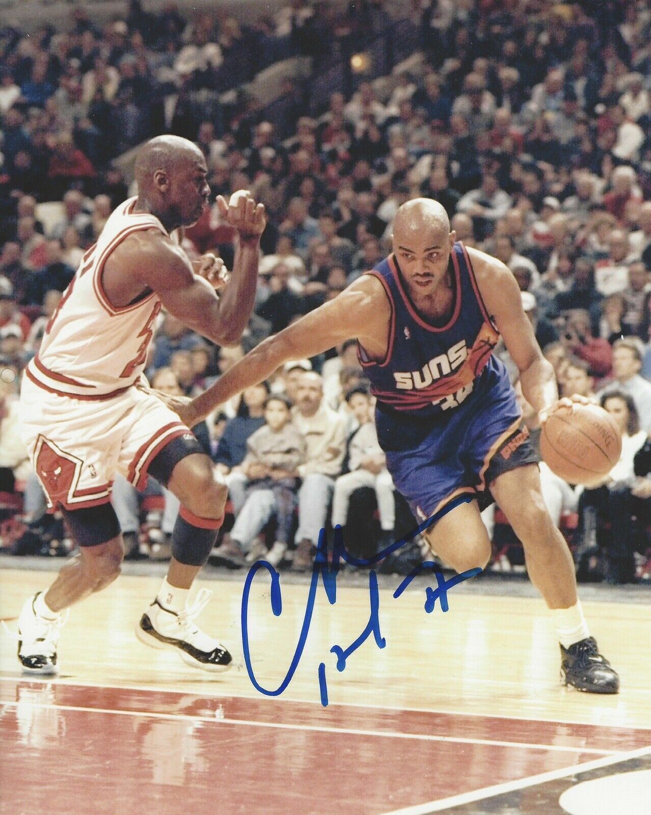 Charles Barkley Autographed Signed 8X10 Photo Poster painting Suns REPRINT