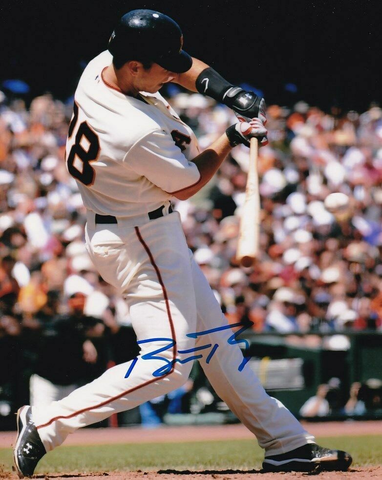 BUSTER POSEY 8x10 SIGNED Photo Poster painting AUTOGRAPHED ( GIANTS ) REPRINT