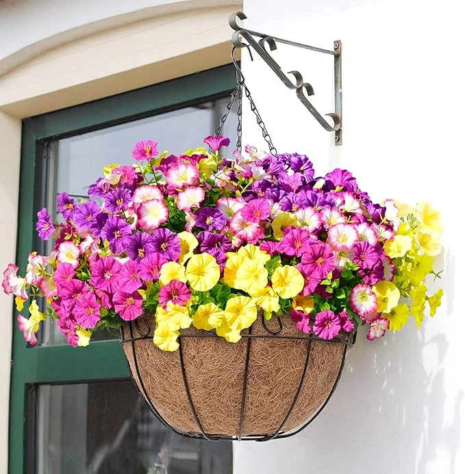 🔥Last Day 50% OFF🌸 Spring Summer Home Decoration - 🌿 Fake Silk Colorful Morning Glory