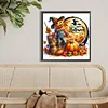 Halloween Vogelscheuche 5d DIY Diamond Art Malerei Sets f&uuml;r Zuhause Wanddekoration 40x40cm