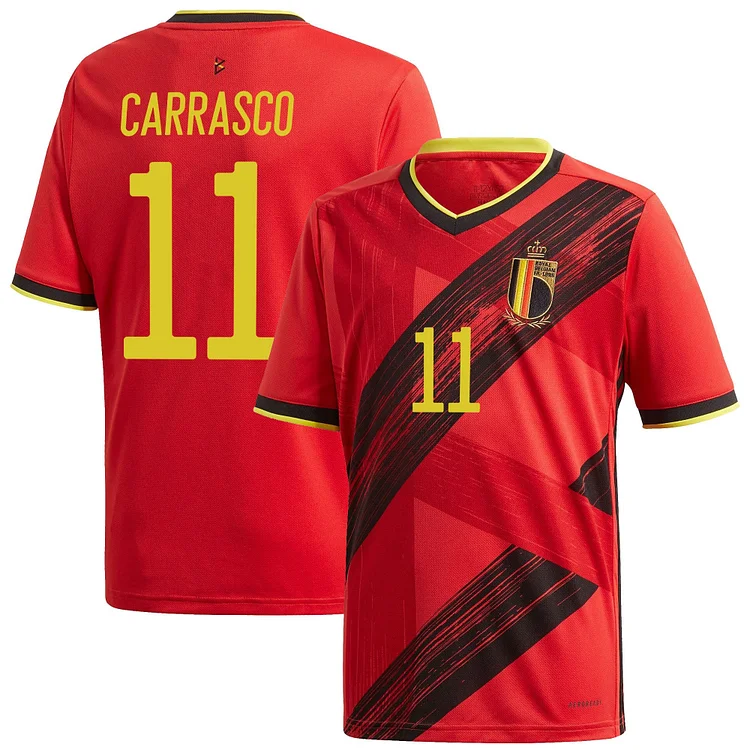 Belgien Yannick Carrasco 11 Home Trikot EM 2020-2022 WM